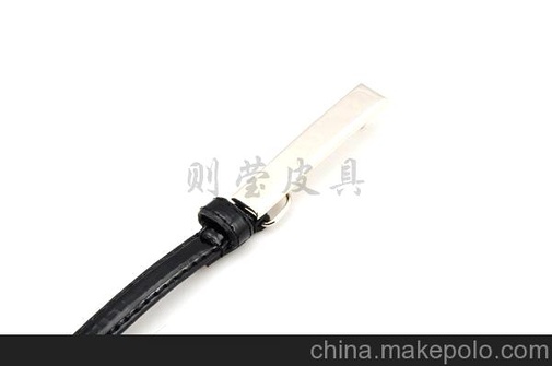 厂家直销 韩版简约时尚细款女士腰带 时尚百搭小皮带