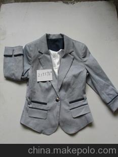 2012韩版气质修身OL女款西装外套 秋装新品显瘦小西服