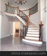 供应BSBY实木楼梯品牌厂家丨复式房的实木楼梯选择