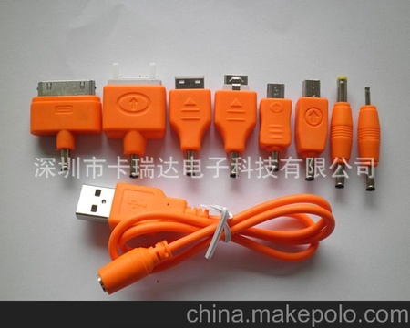 厂家直销 mirco mini DC公头 usb母座手机转接头 移动电源转接头