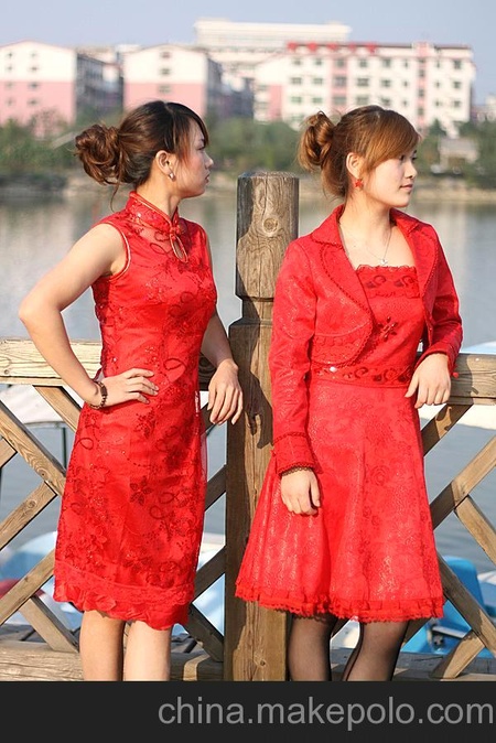 人气新娘旗袍婚纱礼服旗袍结婚礼服晚装旗袍