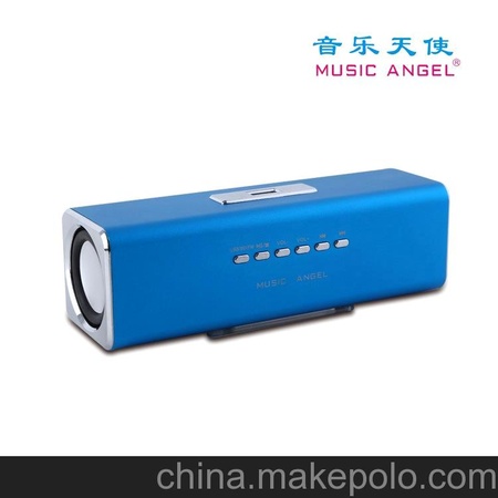 正品 音乐天使便携插卡音箱 U盘播放器 迷你老人收音机小音响
