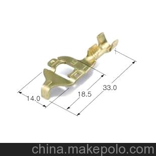 KET接插件ST710783-3端子Φ6.4齿地环