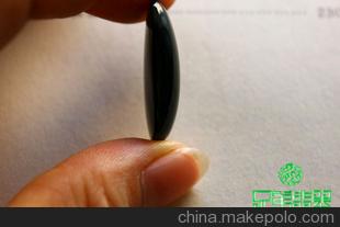 兄弟翡翠 00480冰种墨翠镶件吊坠墨玉翡翠蓝水A货吊坠挂件批发