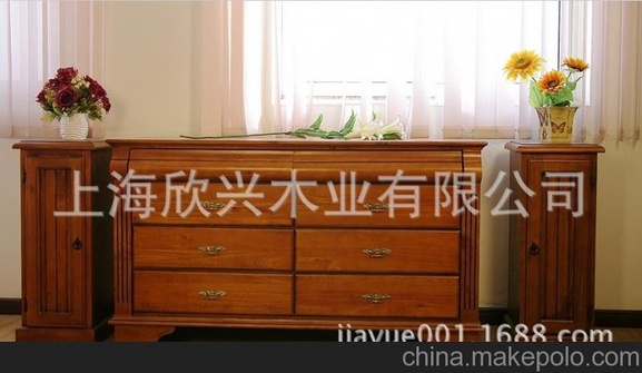 斗柜梳妆柜，实用大气 100%实木生产 新西兰辐射松板材