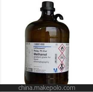 促销 甲醇色谱级HPLC4L 德国默克Merck 1.06007.4008