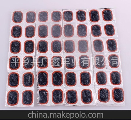 美国迈克冷补胶 自行车补胎贴/电动车补胎胶水/胶片48片