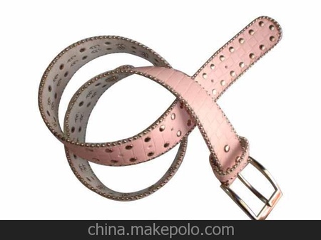 供应出口欧美环保PU时尚女式腰带