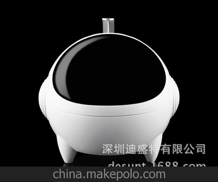 朗技 便携迷你音响无线蓝牙低音炮收音机Q1太空人u盘SD卡户外音箱