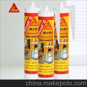 西卡厨卫玻璃胶 长效型防水防霉耐候抗裂密封胶 硅酮密封胶