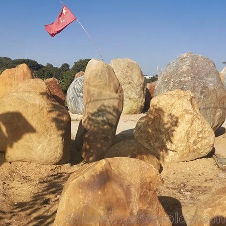 大型风景石 假山流水 假山景石 刻字石厂家