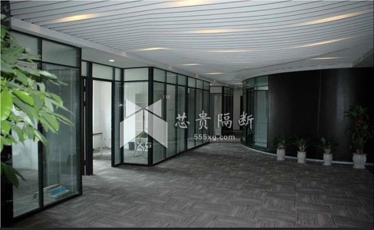 西安最好双玻百叶办公玻璃隔断公司