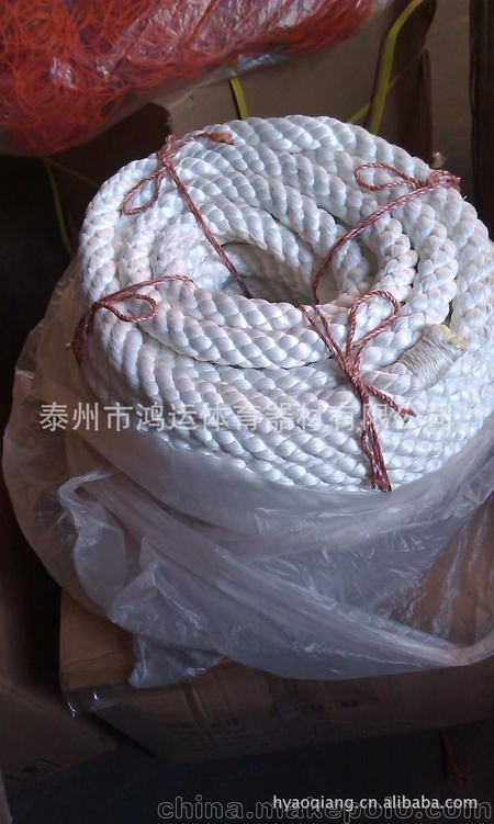 厂家供应优质白拔河绳，麻质拔河绳