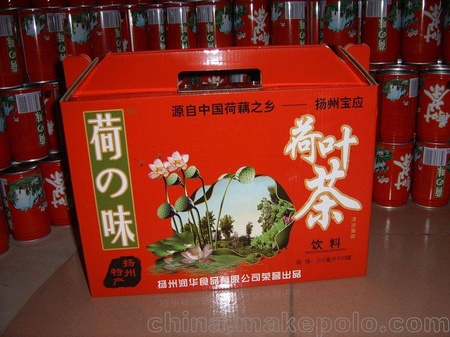 中国荷藕之乡-扬州·宝应 “荷の味”荷叶茶饮料清凉薄荷型