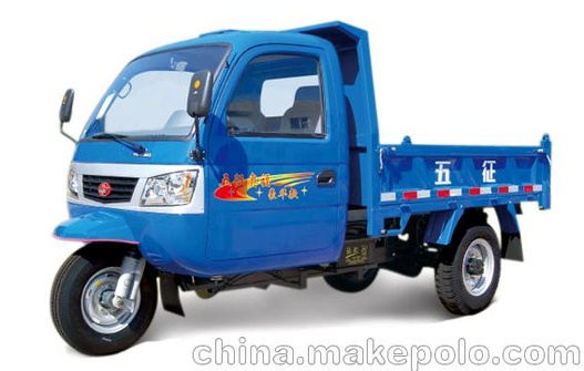 五征农用三轮车 五征奥福豪华款单排自卸三轮汽车