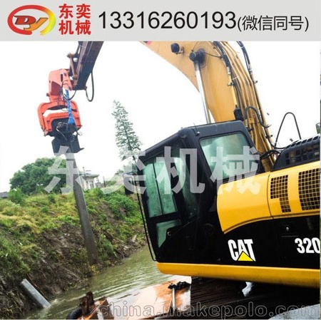 吉林光伏打桩机厂家 钢板桩打拔桩机直销