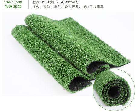 厂家批发 塑胶跑道人造草坪 室内人造草坪 人造草坪地毯 人工假草皮示例图12