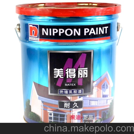 立邦漆 外墙漆 立邦美得丽耐久外墙乳胶漆22KG 底漆面漆 防水涂料