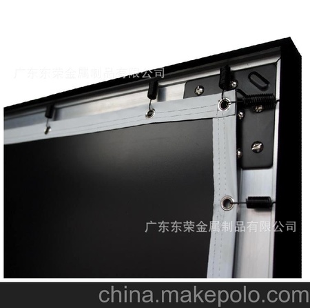厂家品质保障MDW120寸FXF-120V框架幕/高档投影/会所/家用