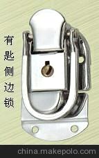 供应箱包锁，优质量有匙烧烤锁宽头圆头平底有级中孔边孔