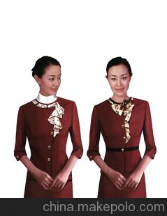 高档职业套装 航空 餐饮 客服服装 修身显瘦套装 批发/定制