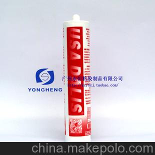 美国大力士中性硅酮门窗幕墙防霉密封胶 玻璃胶 耐高温玻璃胶