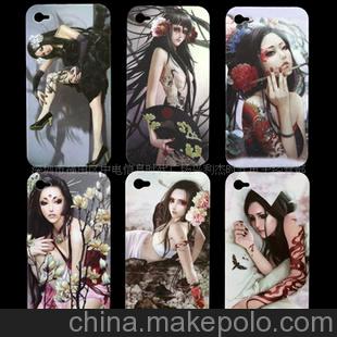 iphone4鸟语花香 青花瓷 琴棋书画 中国风系列手机保护套外壳彩壳