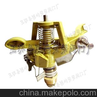 4分锌合金可控角旋转喷头 摇臂式喷头 喷灌喷嘴草坪园林园艺工具