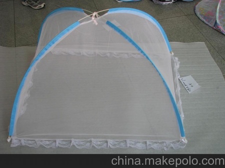 婴儿交叉无底蚊帐 批发母婴用品婴儿蚊帐 可折叠蚊帐婴儿用品