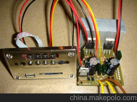 TDA2030大功率功放板带USB+SD播放器(图)