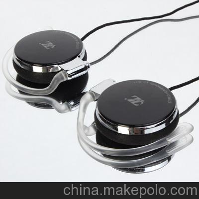 厂家直供 力族Q71挂耳式MP3耳机/耳机厂家/节日礼品赠送/批发