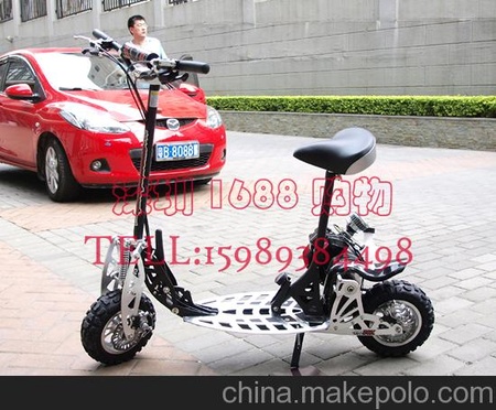 滑板车EVO49CC可折叠二轮汽油滑板车汽动滑板车代步工具