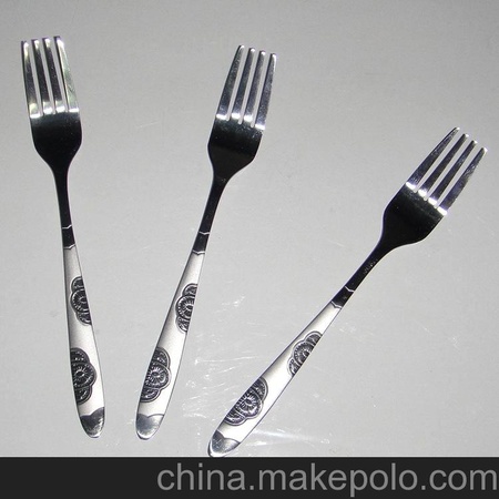不锈钢餐叉 叉子 餐具 牛排叉 水果叉子