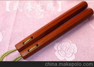 厂家直供，八棱锥形，红檀双节棍/双截棍/两节棍，可混批