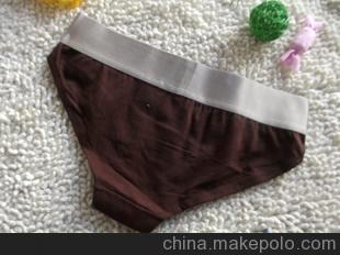 厂家直销 热销无缝全棉低腰女士内裤CK大边小三脚
