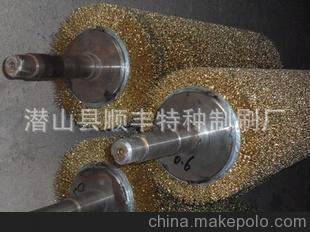 大量供应缠绕形钢丝刷辊
