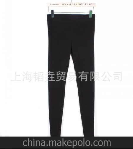 外贸原单批发 女士春夏薄款弹力棉质紧身打底裤薄裤子家居裤0.12