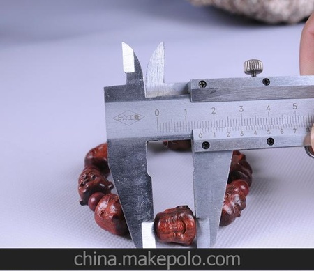 爆款热卖 仙班小叶紫檀1.5cm笑佛佛珠手链 佛珠手串手钏 送礼佳品