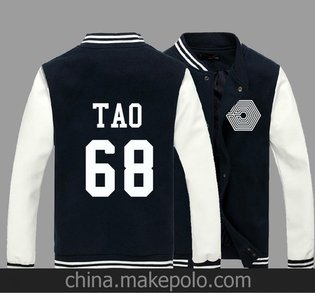 exo 衣服日本福冈演唱会个人款棒球服同款衣服外套周边