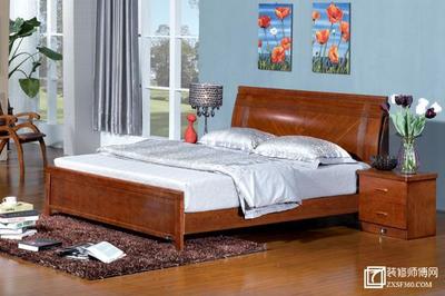 纯实木双人床中式床全实木床 实木床的价格一般多少？