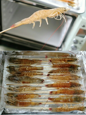 烧烤串串虾  的做法,烧烤串串虾怎么做好吃,烧烤串串虾的家常做法 
