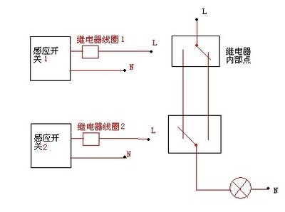 多联开关接线图解 多联开关接线图解