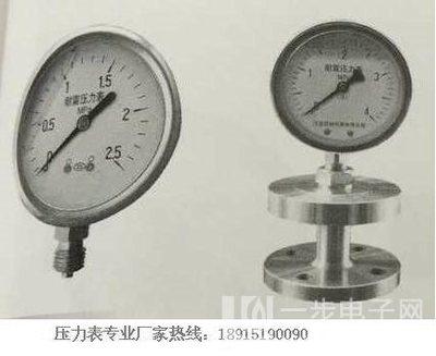 耐震压力表多少算正常 耐震压力表 精度等级1.6与1.5区别