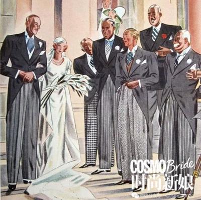 男礼服套装  男士礼服和婚纱按款式分别分为几种 