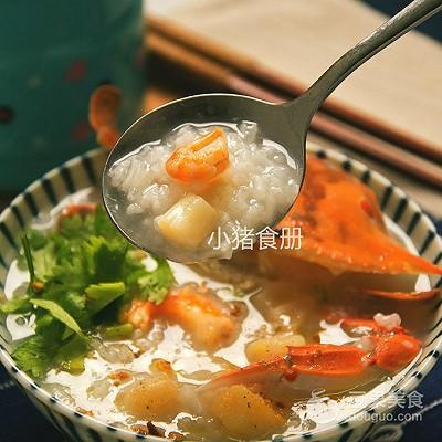 正宗潮汕虾蟹粥的做法  潮汕虾蟹砂锅粥的做法步骤图,怎么做好吃 