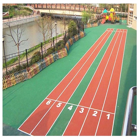 上海硅pu塑胶羽毛球场每平方价格操作