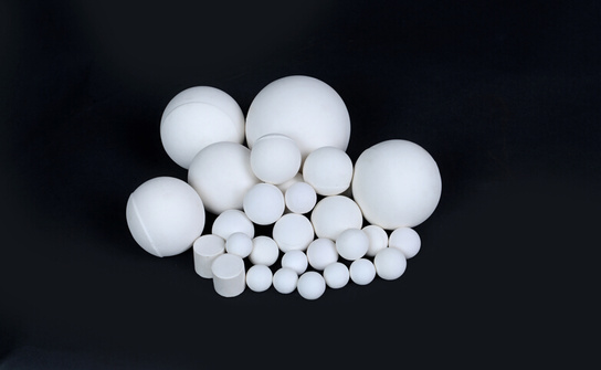高铝球石-瓷釉玻璃研磨专用氧化铝球石