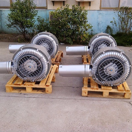 厂家直销漩涡气泵高压风机三相电机 2200W高压旋涡气泵 曝气增氧鼓风机直销