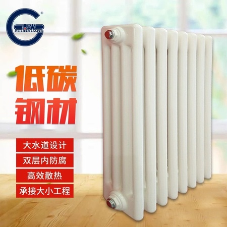 春光暖气片厂家 钢四柱暖气片 钢制暖气片 水暖家用散热器