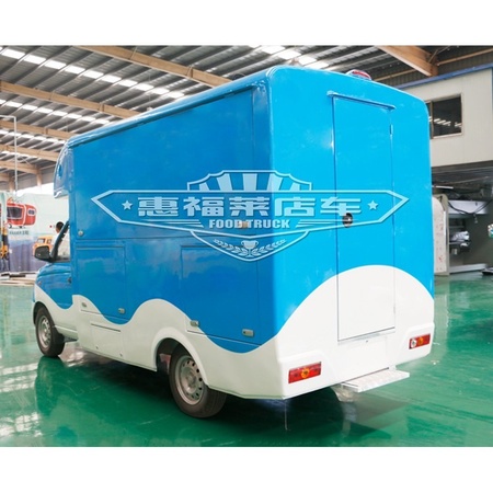 中国移动服装 四轮移动餐车 餐车 惠福莱餐饮车